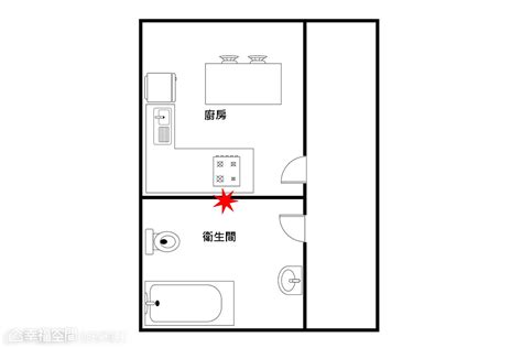 廁所對廚房|【風水特輯】廁所風水擺錯7個位置，根本是拿家人的。